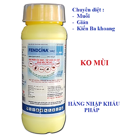 Nhập khẩu Pháp Thuốc diệt muỗi, kiến, gián... FENDONA 10 SC 1 lít có thể