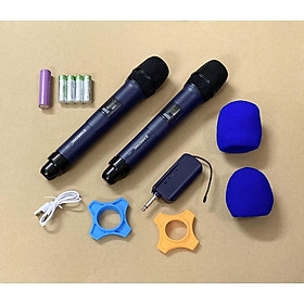 Mua Bộ 2 micro karaoke không dây Zansong S98 - Hàng Chính Hãng