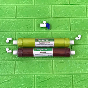 Mua Combo 2 lõi lọc 6  7 Kangaroo kèm cút đấu nhanh  van bình áp - hàng chính hãng Kangaroo