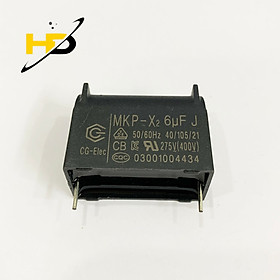 Mua Tụ Bếp Từ MKP-X2 6uF 275VAC 50/60 Hz 400VDC Dáng Đứng