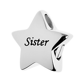 Stainless Steel Star Memorial Pendant  Urn Cremation Jewelry