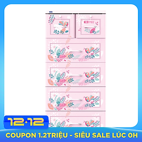 Tủ Tabi Duy Tân 5 Ngăn (Họa Tiết Ngẫu Nhiên)