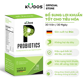 Viên Nang Thực phẩm bảo vệ sức khỏe KUDOS PROBIOTICS (Hộp 30 Viên)