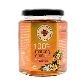 Mật ong chín HONIMORE Hoa Cao nguyên 360g
