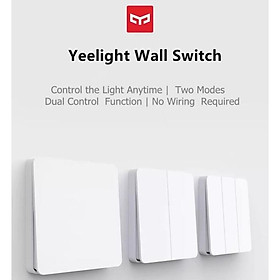 Công tắc tường dành cho đèn thông minh Yeelight - Hỗ trợ Slisaon - YLKG12YL / YLKG13YL / YLKG14Y