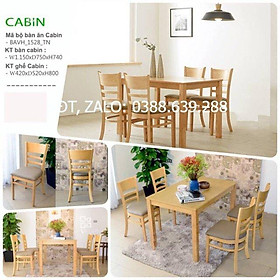 Bàn ghế ăn gia đình
