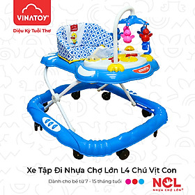 Xe Tập Đi Nhựa Chợ Lớn L4 Con Vịt Dành Cho Bé Từ 6 -12 Tháng - M1846-XTĐ