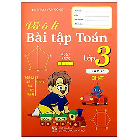 Vở Ô Li Bài Tập Toán Lớp 3 - Tập 2