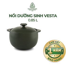 Nồi Dưỡng Sinh Gốm Sứ Minh Long Vesta 0.85 L + Nắp