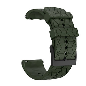 Follure Silicone Replacement Sports WristStrap Watch Band for SUUNTO 9/ Baro Smart Watch