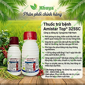 Mua Thuốc trừ bệnh Amistar Top 325SC 100ml chính hãng SYNGENTA