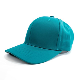 Nón lưỡi trai vành cong Trơn Xanh Lam quai khoá dây Brand One Hat