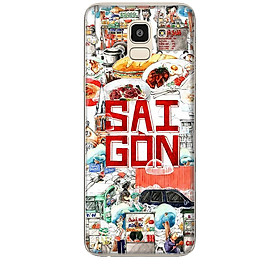 Ốp lưng dành cho điện thoại  SAMSUNG GALAXY J6 2018 Hình Sài Gòn Trong Tim Tôi - Hàng chính hãng