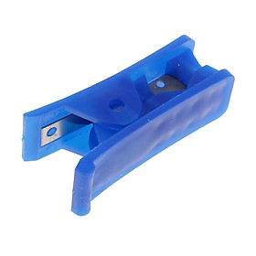 Plastic Tube Cutter For Tying Tubes Flies Mini Cutting Tool Blue