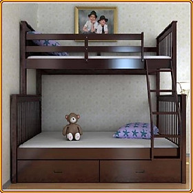 Mua Giường tầng GT128 tiện dụng  tiết kiệm tối đa không gian cho gia đình. (1Kiện)