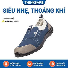 Mua Giày bảo hộ lao động Delta plus Miami S1P chống dập ngón  chống tĩnh điện ESD  không dây (xanh) - Thinksafe