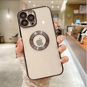 Ốp lưng viền màu hở táo bảo vệ camera dành cho iphone 13 pro