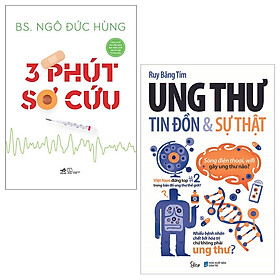 Nơi bán Combo Ung Thư: Tin Đồn Và Sự Thật và  3 Phút Sơ Cứu - Giá Từ -1đ