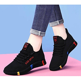 Giày sneaker nữ thời trang mới nhất buộc dây siêu nhẹ V245