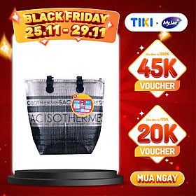 Mua  MyJae x Toyal  Túi giữ nhiệt nóng lạnh Nhật Bản đựng hộp cơm văn phòng thực phẩm có quai xách tiện lợi 2 size M  L