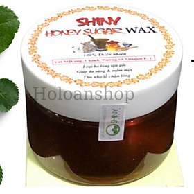 Sáp wax triệt lông shiny tặng kèm 40 giấy và que wax, sáp wax lông shiny ,wax lông