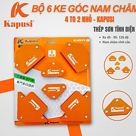 Mua Bộ 6 ke góc nam châm 4 ke góc 25lbs  2 ke góc 10 lbs kapusi