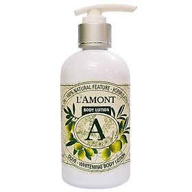 Sữa Dưỡng Thể L'amont En Provence Olive Whitening Body Lotion Chai 250ml