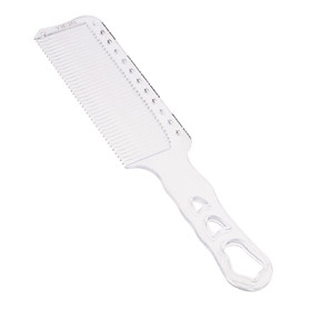 Nhựa Flattop Cắt Tóc Lược Thợ Cắt Tóc Máy Làm Tóc Kẹp Lược Detangler