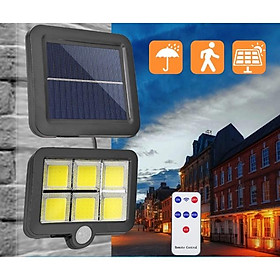 Mua Đèn Led Năng Lượng Mặt Trời cảm biến chuyển động 150W 120 mắt COB Ngắn