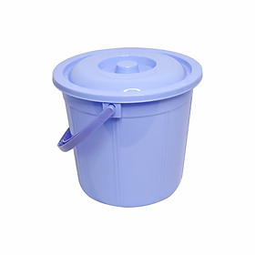 Xô nhựa có nắp có quai Chấn Thuận Thành - đựng đồ, thức ăn, nước dung tích 16 Lít tiện dụng XO16L20-CN (Nhiều màu)
