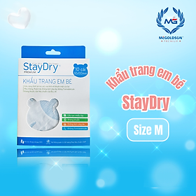 Khẩu trang trẻ em Gấu trúc StayDry