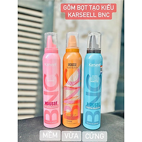 Bọt Mềm Tạo Kiểu Bóp Xoăn Tóc Karseell Hottrend 2024, Gôm Bọt Tạo sóng xoăn hippie, xoăn xù mì, xoăn lơi 200ml