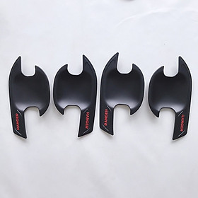 Bộ ốp hõm cửa xe Ford Ranger-mẫu đen