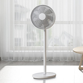 Mua Quạt đứng Xmi thông minh màu trắng - JLLDS01DM - Kết nối App Mihome - 7 cánh quạt - 3 mức điều chỉnh gió - dùng trực tiếp  không cắm typeC   không tích điện