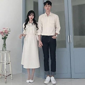 Set đồ đôi áo váy cặp CoupleTina cao cấp - Thiết kế hàn quốc - Tôn dáng - Bắt kịp xu hướng