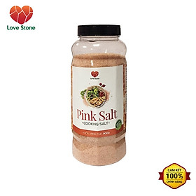 Muối ăn (Pink Salt) Himalaya Love Stone – Theo Tiêu Chuẩn Muối Ăn Bộ Y Tế