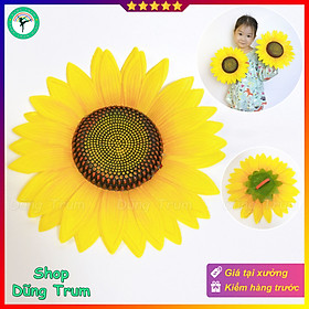 Mua Hoa hướng dương múa đường kính 22cm cho các bé mầm non tiểu học (1 bông)