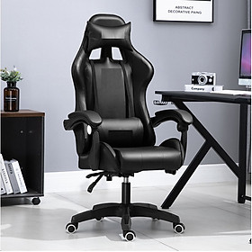 Mua Ghế game tặng kèm gối massage  ghế gaming cho game thủ  livestreamer  ghế làm việc cao cấp nệm bọt biển  có ngả lưng