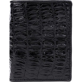 Ví nam da cá sấu đan viền gai đuôi kiểu đứng nhiều màu Huy Hoàng HT2258-2259-2260-2701