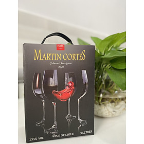 Mua Rượu vang bịch Chile Martin Cortes 3 lít