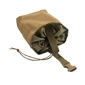 Tạp chí có thể gập lại túi EDC Túi săn quân sự Mag Drop Pouch Airsoft Súng đạn phụ kiện Pocket Molle eo Pack
