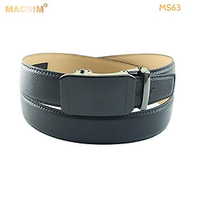 Thắt lưng nam da thật cao cấp nhãn hiệu Macsim MS63