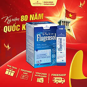 Phụ Bì An Flugensol hỗ trợ thanh nhiệt, giảm rôm sảy, mẩn ngứa, mề đay (20 gói) - Nutramed