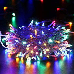 Dây Đèn LED Đom Đóm Fairy Light Trang Trí Ngoài Trời Chống Nước, Nhiều Chế Độ Sáng