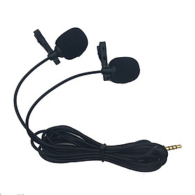 Mua Micro kẹp áo thu âm đôi dùng cho điện thoại  máy tính bảng  laptop