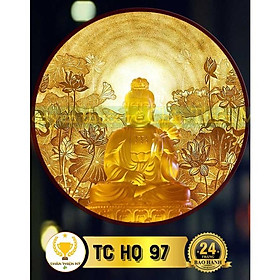Đèn Thờ Hào Quang Trúc Chỉ In Tròn_M97102