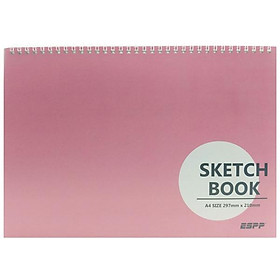 Vở Vẽ A4 Sketch Book - ESPP 130401PK - Màu Hồng