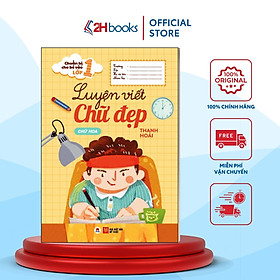 Sách- Chuẩn Bị Cho Bé Vào Lớp 1 - Luyện Viết Chữ Đẹp: Chữ Hoa (Tái Bản 2022)- 2HBooks