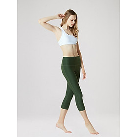 Quần Legging Lửng Nữ TSLA Capris Yoga pants - SIZE M/L/XL