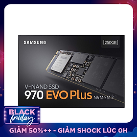 Ổ Cứng SSD Samsung 970 Evo Plus NVMe M.2 2280 (250GB) - Hàng Nhập Khẩu